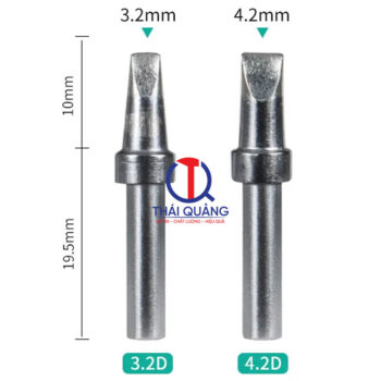 Kích thước Tip/mũi hàn 200 (3.2D, 4.2D)
