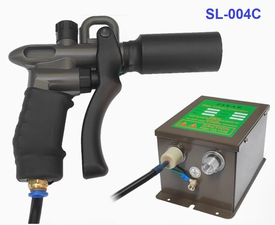 SL-004C Súng thổi ion vỏ nhựa và nguồn SL-007