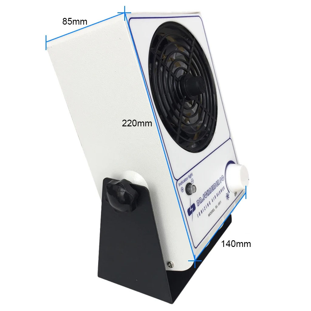 Kích thước quạt thổi ion SL-001