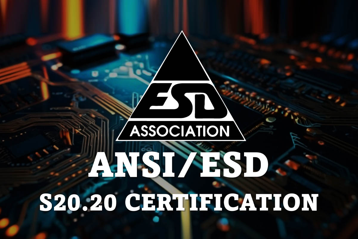 ANSI/ESD S20.20 đưa ra các yêu cầu về quy trình kiểm soát tĩnh điện
