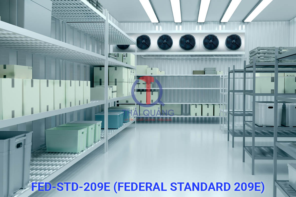 FED-STD-209E giúp xác định mức độ sạch sẽ của kho lưu trữ