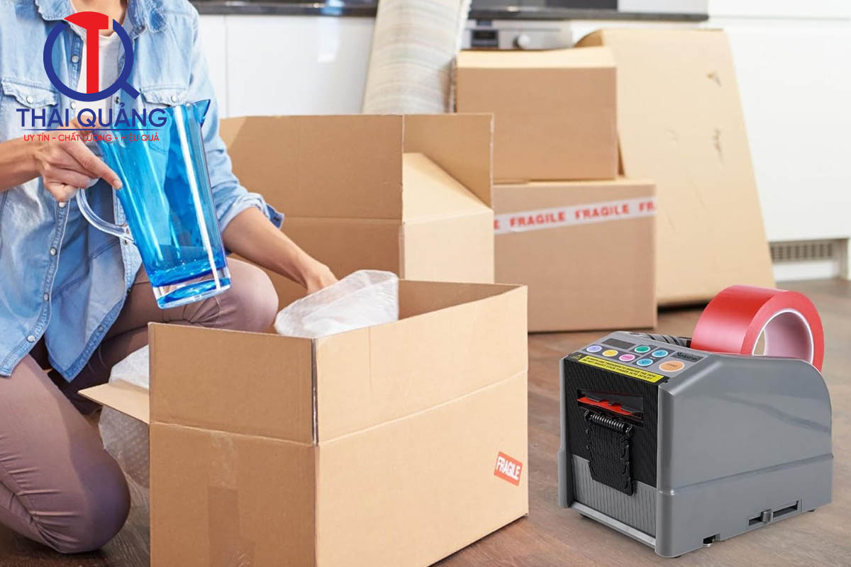 Tổng quan về máy cắt băng keo (băng dính) tự động