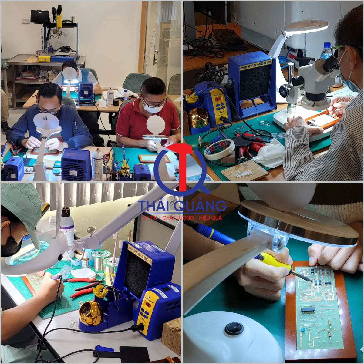 Ứng dụng máy hàn Hakko