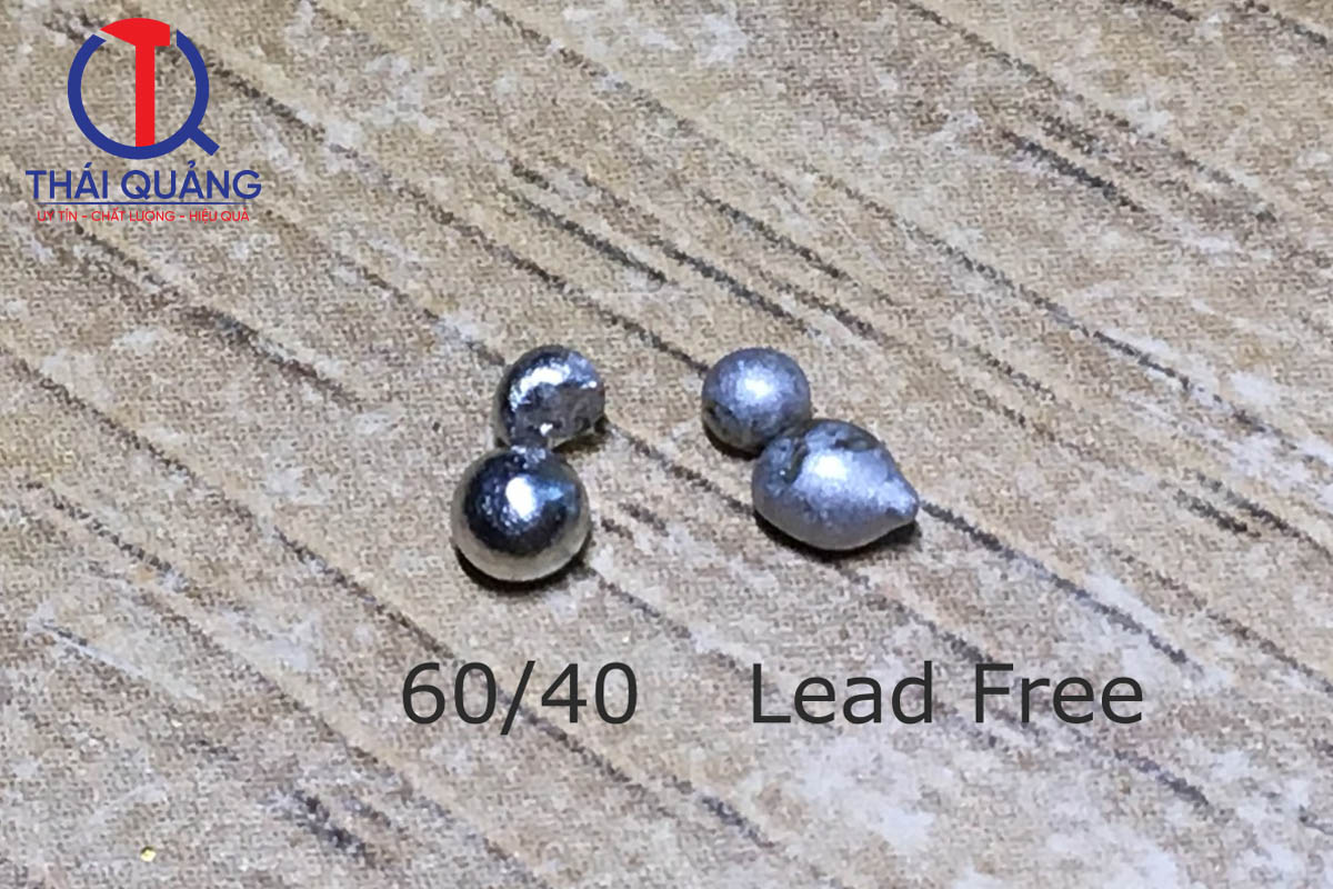 Sử dụng thiếc chất lượng 60/40