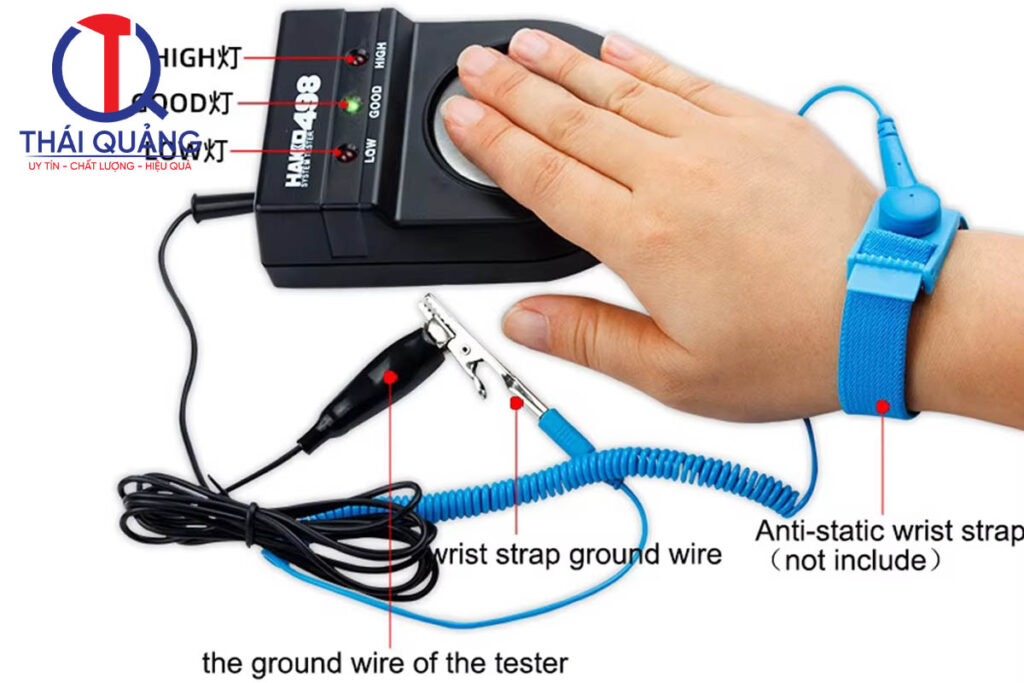 Kiểm nghiệm vòng tay chống tĩnh điện