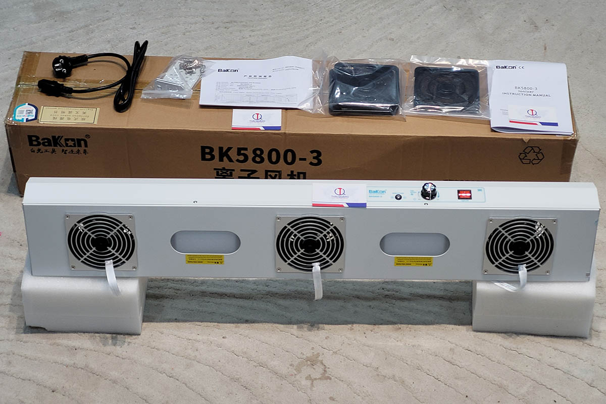 Thái Quảng phân phối quạt ion BK5800-3 Bakon chính hãng (Full box)