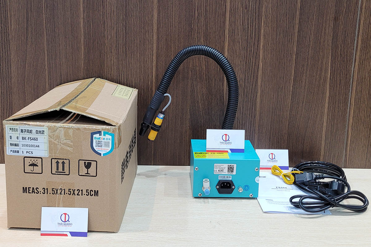 Thái Quảng phân phối Vòi thổi ion Bakon BK-FS460 chính hãng (Full box)