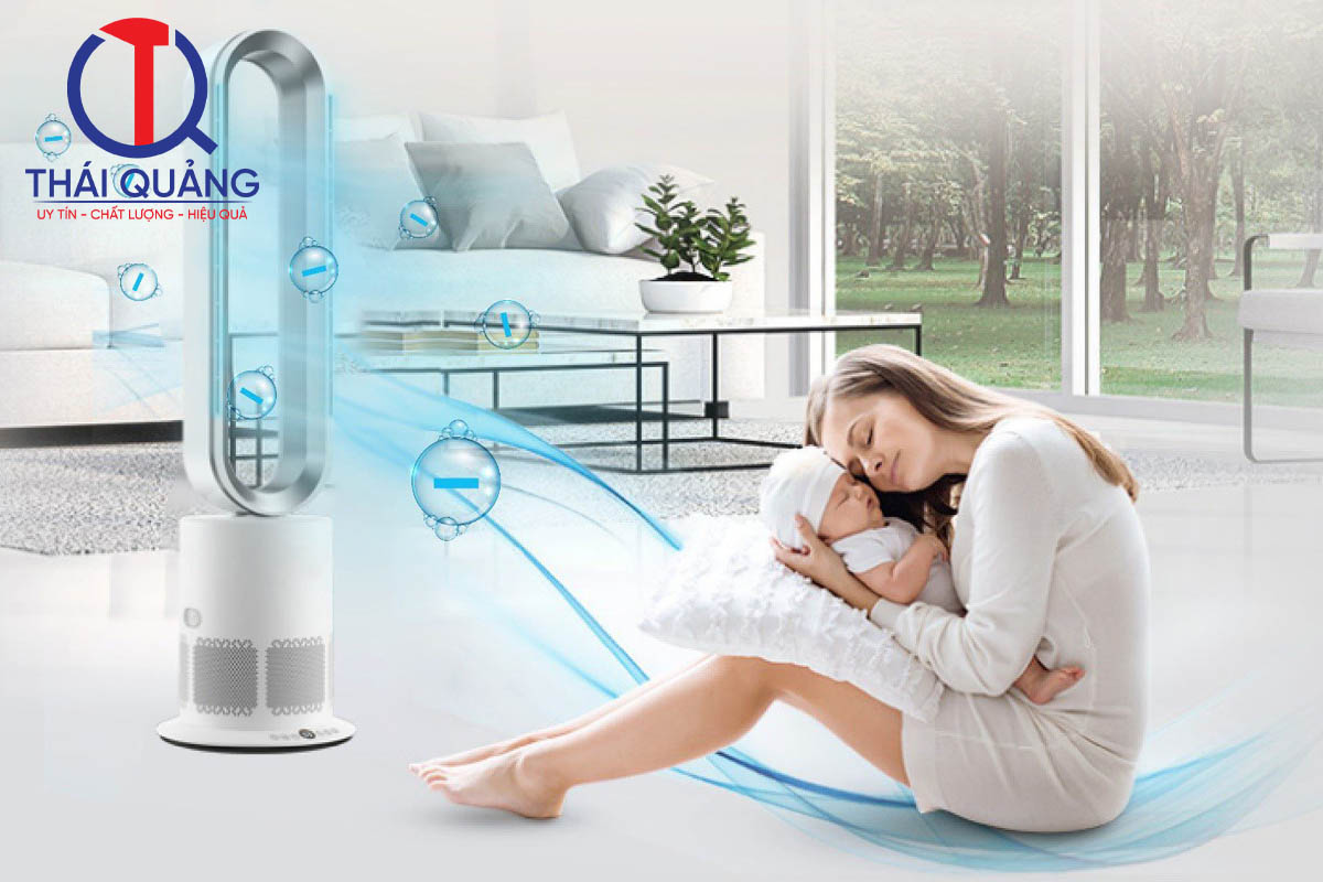 Quạt ion giúp cải thiện tâm trạng và sức khỏe