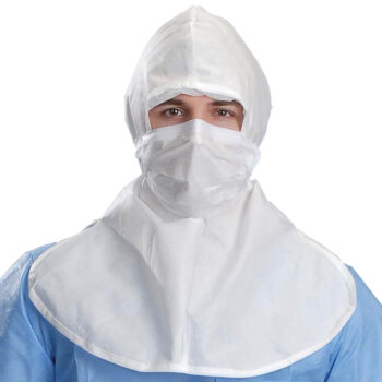 Mũ trùm đầu giúp ngăn chặn nguồn ô nhiễm từ tóc, da đầu và mồ hôi