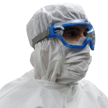 Mũ trùm đầu kết hợp với kính bảo hộ chuyên dụng