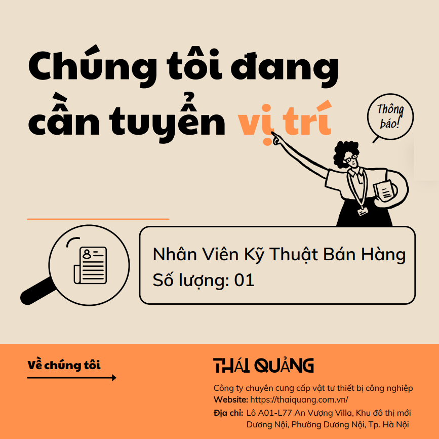 Banner tuyển dụng Kỹ thuật Bán hàng