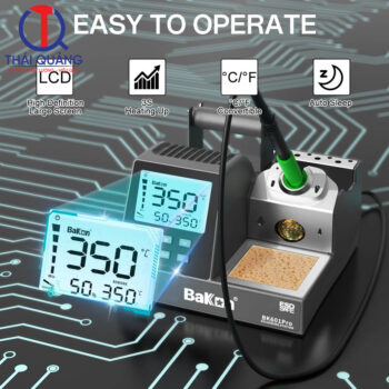 Các đặc điểm chính của trạm hàn BK601PRO Bakon