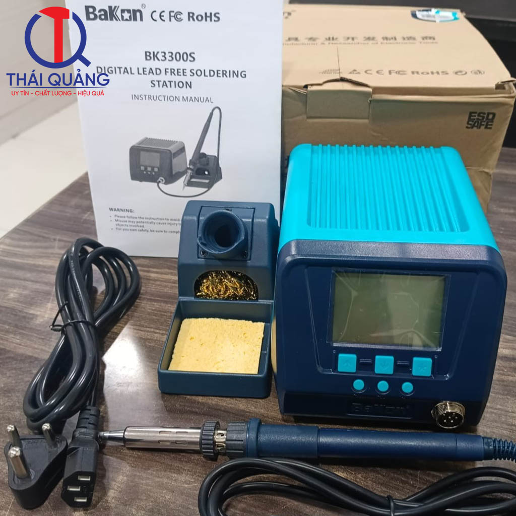 Trạm hàn thiếc BK3300S Bakon (Full Box)