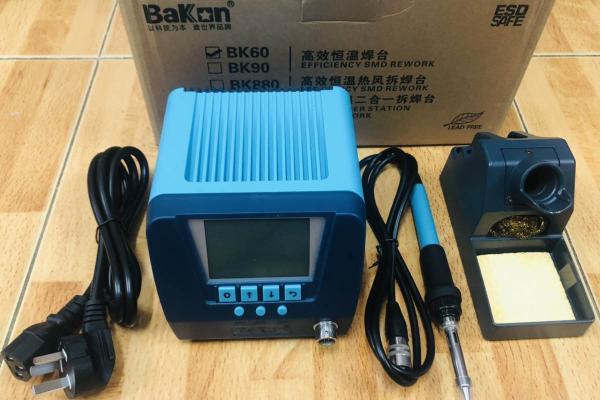 Trạm hàn thiếc BK60 Bakon (Full Box)