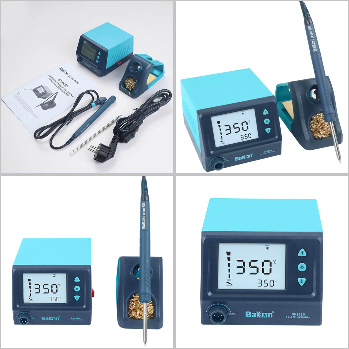 Trạm hàn thiếc BK969D Bakon