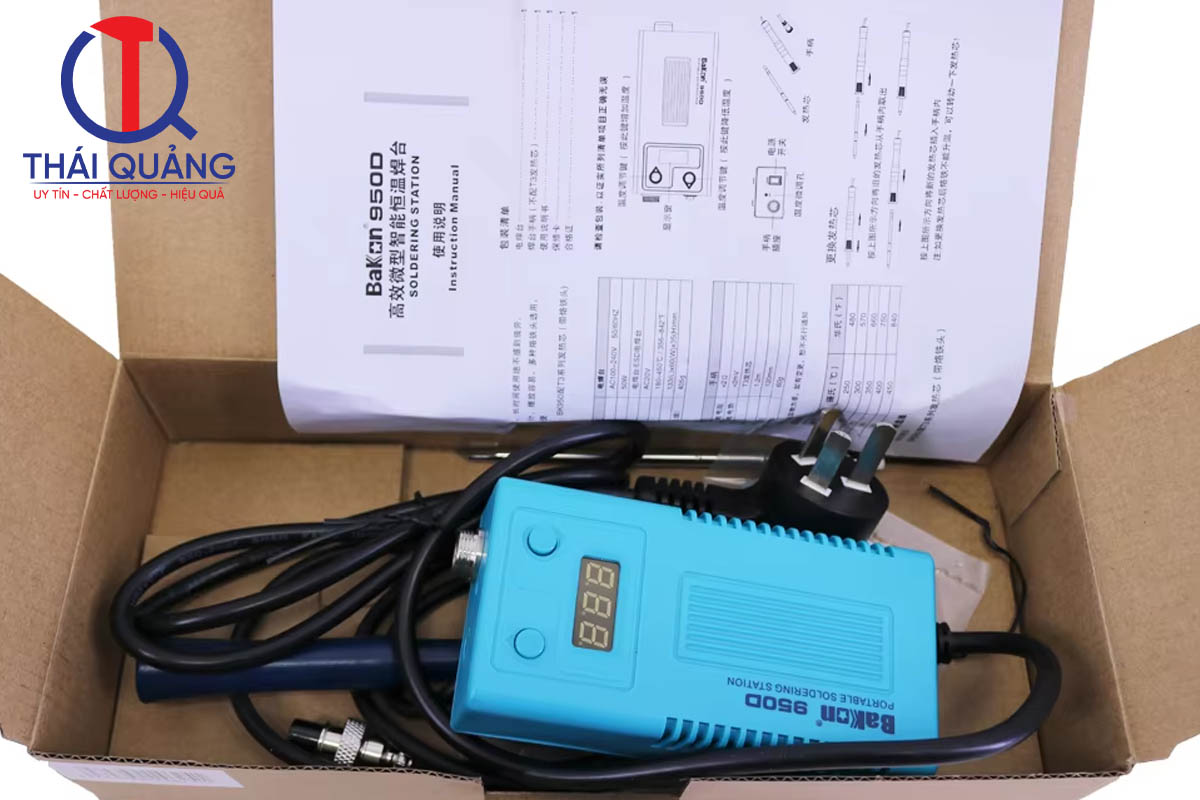 Trạm hàn thiếc di động BK950D Bakon (Full Box)
