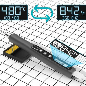 BK210Pro hỗ trợ chuyển đổi giữa độ C và độ F