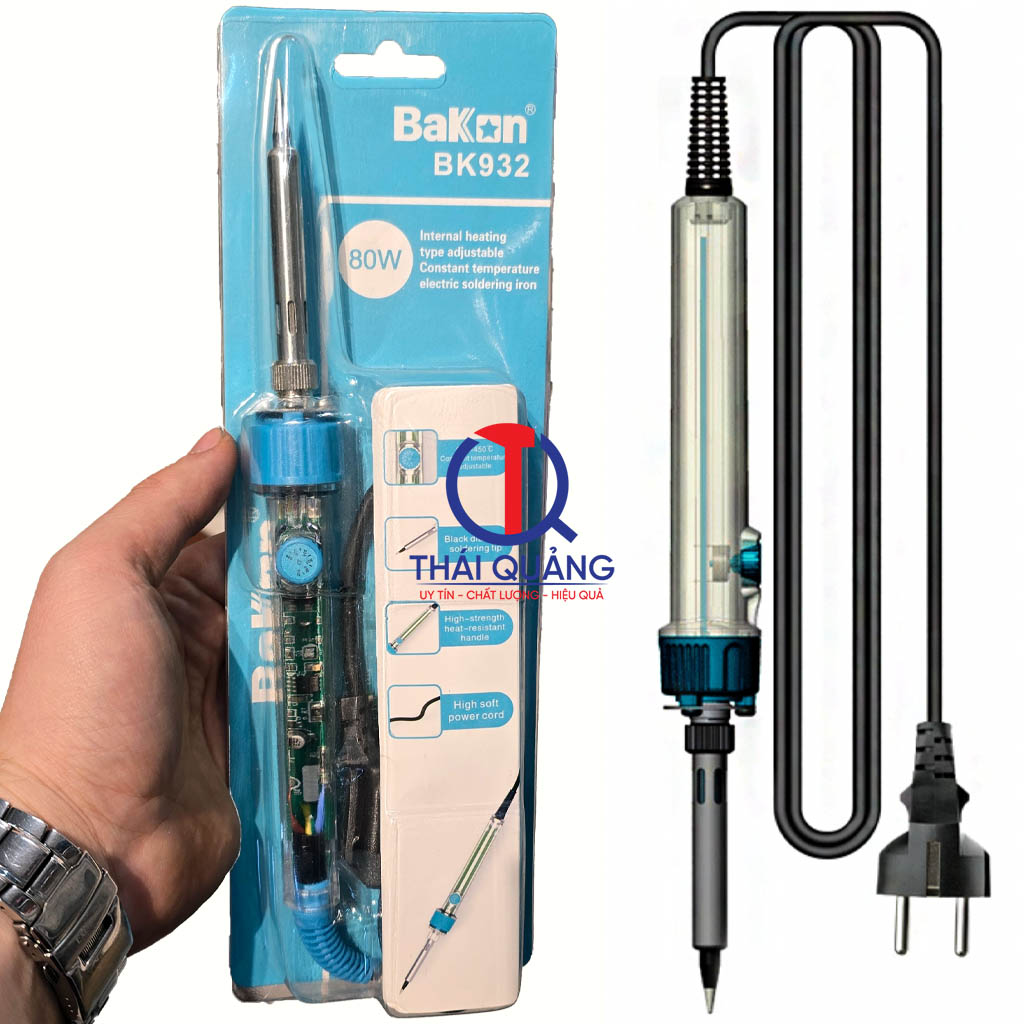 Bút hàn BK932 có kích thước nhỏ gọn, cầm nhẹ