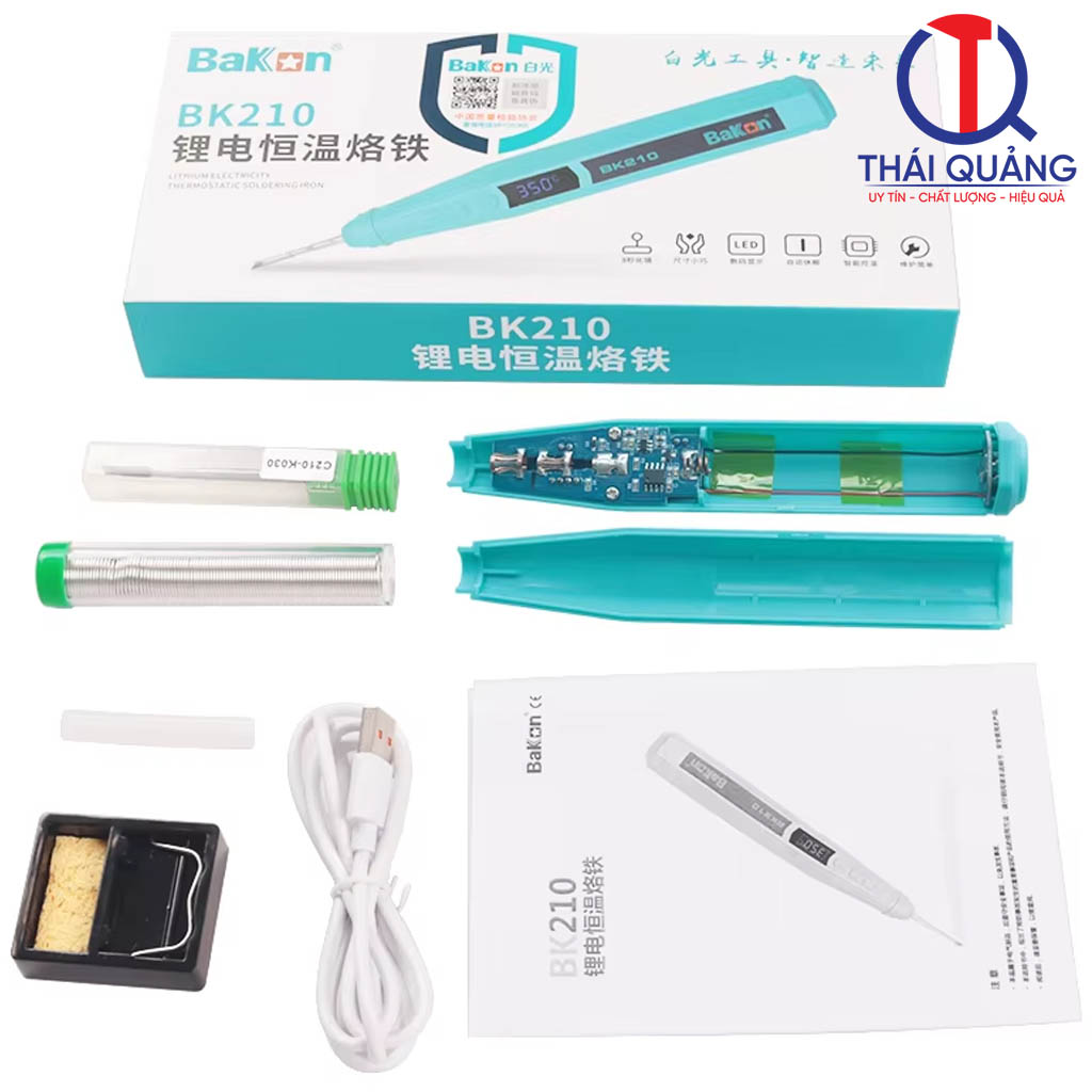 Bút hàn thiếc di động BK210 Bakon (Full Box)