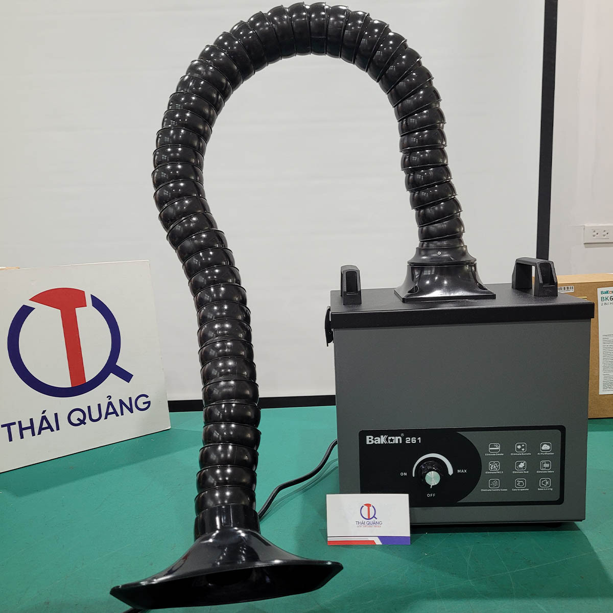 Máy hút khói hàn thiếc BK261 Bakon (1 Cổng hút Φ50)