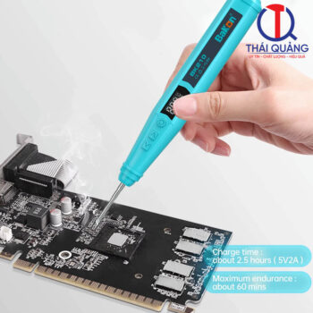 Sử dụng bút hàn BK210 Bakon sửa chữa bo mạch