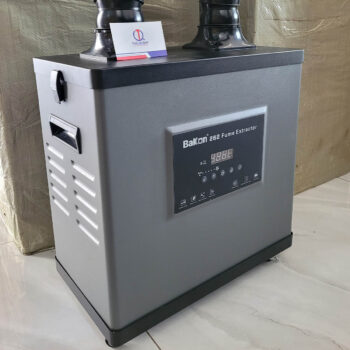 View chéo sườn trái máy hút khói BK262 Bakon