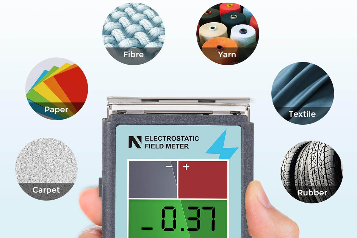 Đo tĩnh điện trên bề mặt các vật liệu, sản phẩm