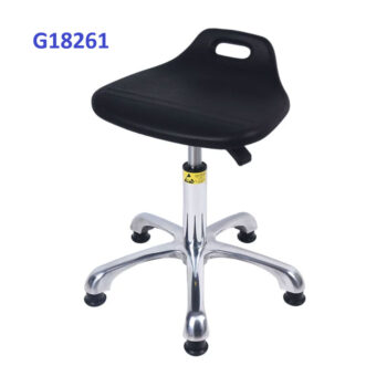 G18261 Ghế mặt 8 lỗ trơn, Chiều cao 42-53cm (trục 140), Chân đúc nhỏ, Bánh cố định