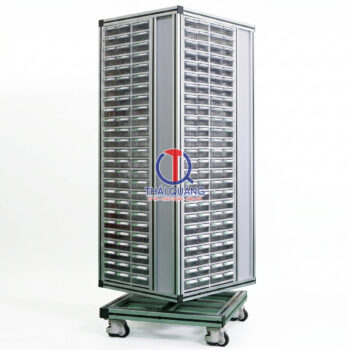Tủ CA 1001 Brain (800 ngăn loại CA501) xoay 360 độ 4 mặt