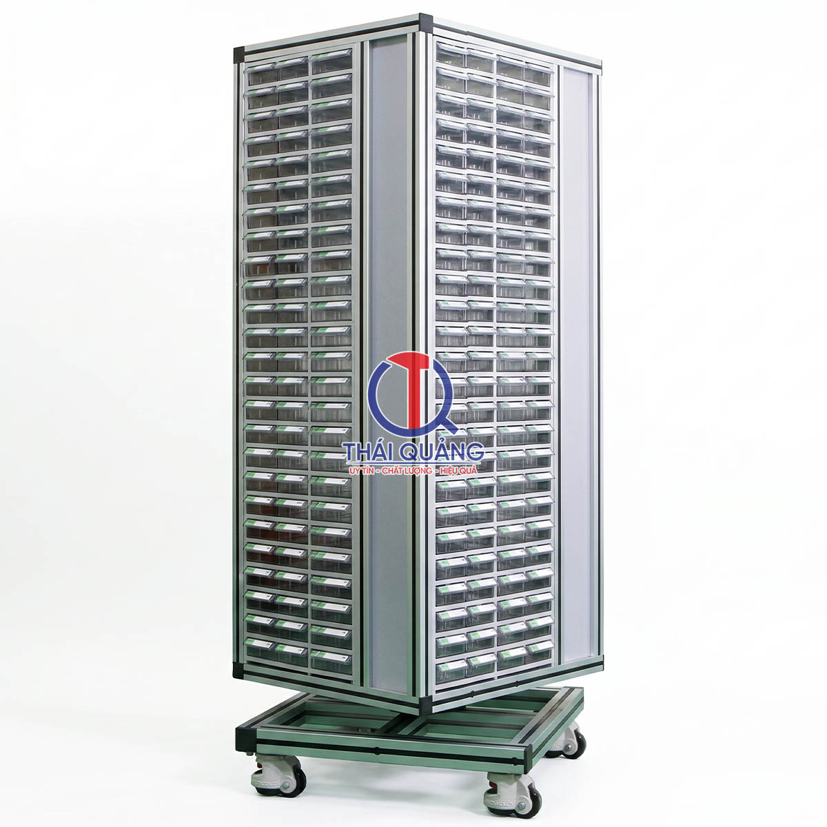 Tủ CA 1001 Brain (800 ngăn loại CA501) xoay 360 độ 4 mặt