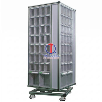 Tủ CA 1002 Brain (120 ngăn loại CA702, CA704) xoay 360 độ 4 mặt