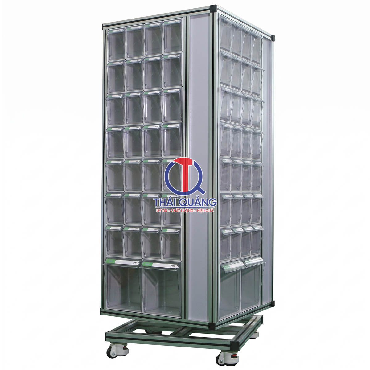 Tủ CA 1002 Brain (120 ngăn loại CA702, CA704) xoay 360 độ 4 mặt