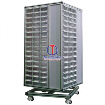 Tủ CA 1003A Brain (384 ngăn loại CA502) xoay 360 độ 4 mặt