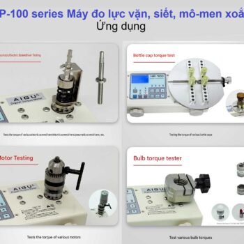 HP-100 series Máy đo lực vặn, siết, mô-men xoắn - Ứng dụng