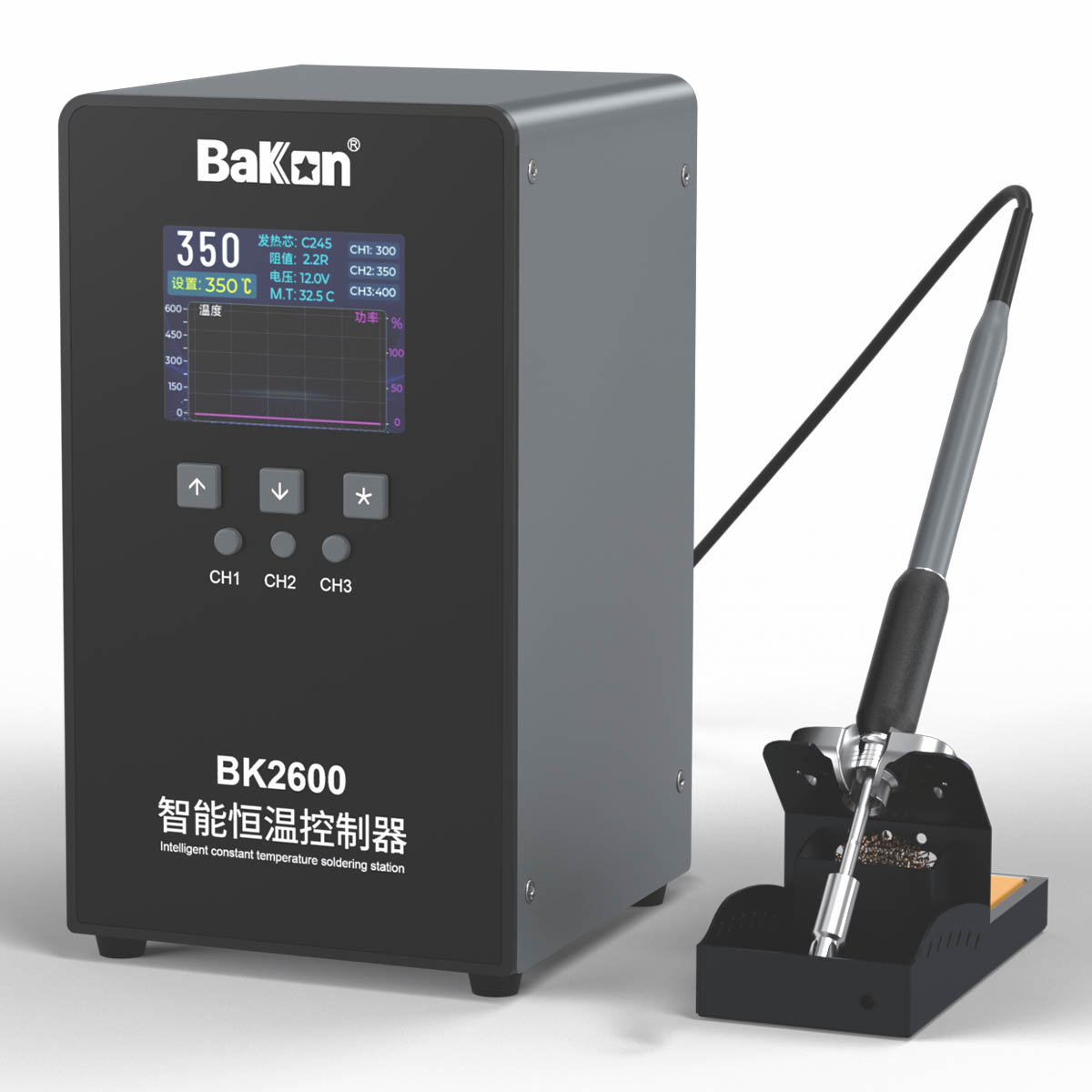 Bộ điều khiển nhiệt hàn thông minh Bakon BK2600 (New)
