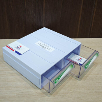 Hộp nhựa 2 ngăn CA 502 ChoongAng Brain (Hàn Quốc)