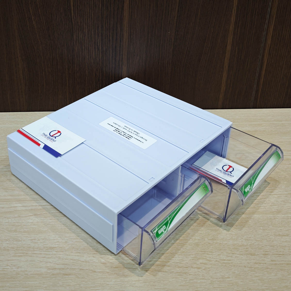 Hộp nhựa 2 ngăn CA 502 ChoongAng Brain (Hàn Quốc)
