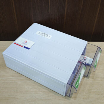 Hộp nhựa 2 ngăn kéo CA 514 Brain (Hàn Quốc)