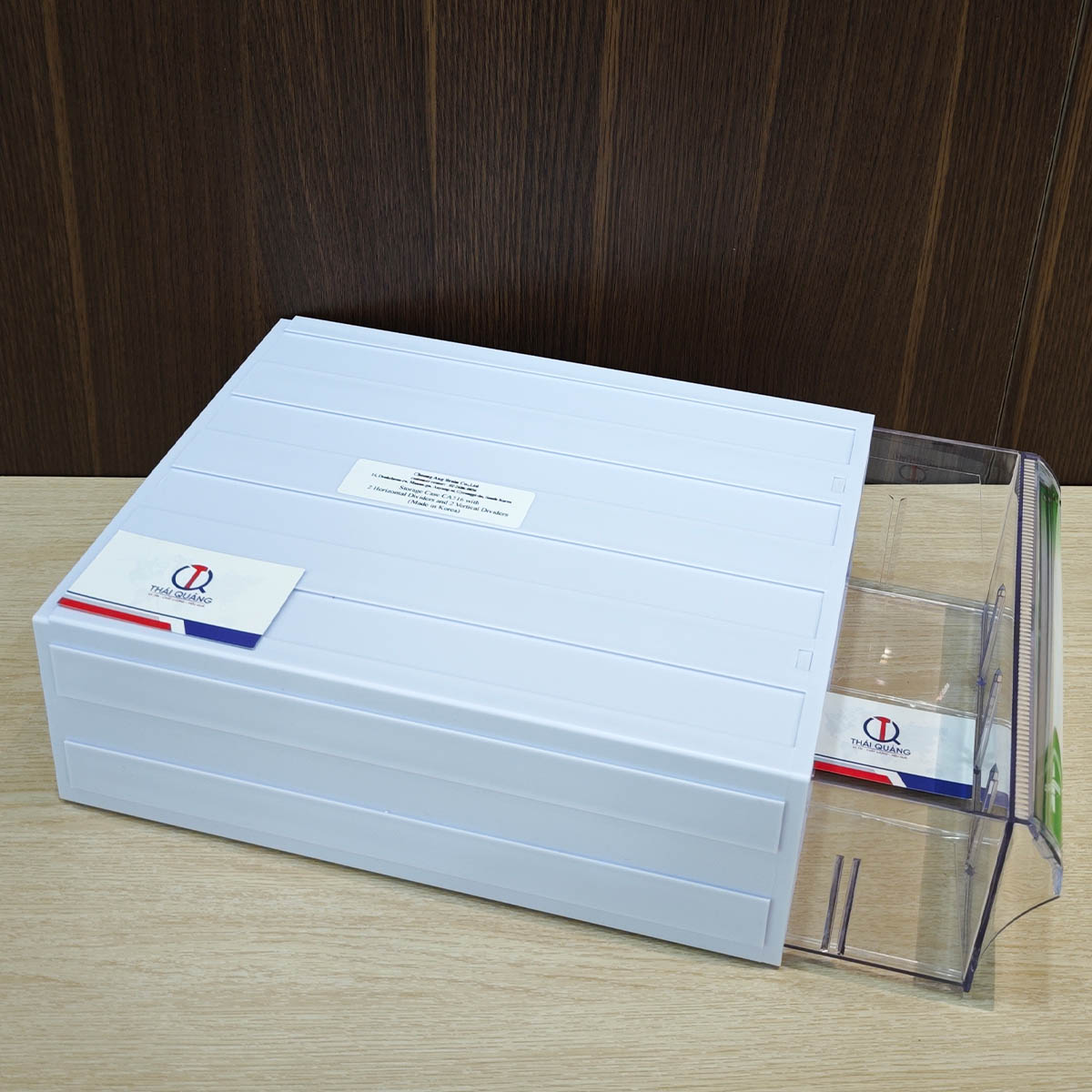 Hộp nhựa 1 ngăn kéo lớn CA 516 Brain (Hàn Quốc)