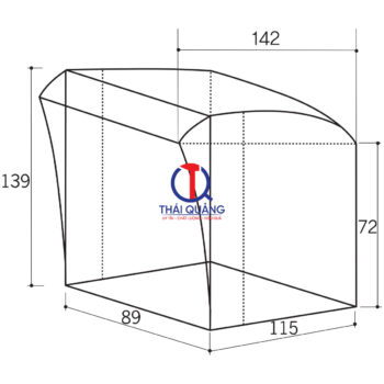 Kích thước ngăn kéo CA 702