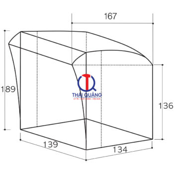Kích thước ngăn kéo CA 703