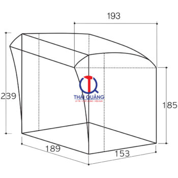Kích thước ngăn kéo CA 704
