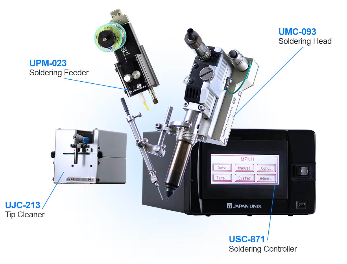 Phụ kiện robot hàn (Head, Tip Cleaner, Feeder, Controller)