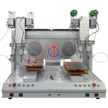 Robot hàn mạch tự động 333311 (2 đầu hàn thiếc, 2 màn hình)