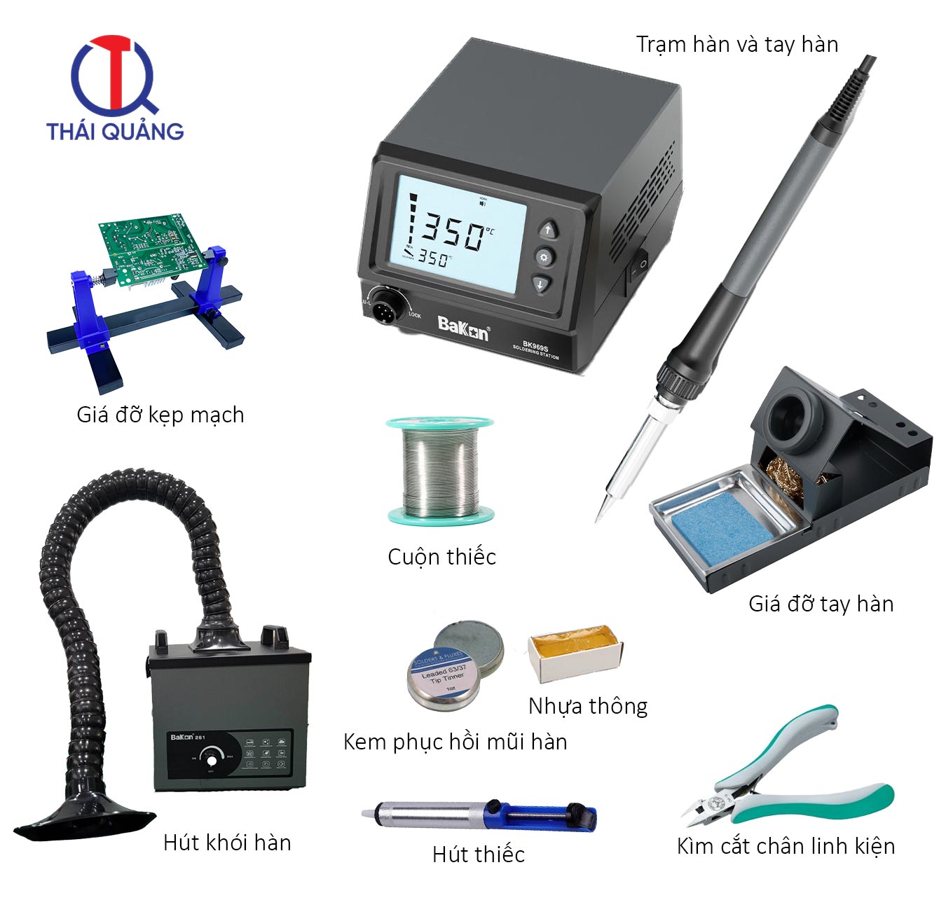 Bộ dụng cụ hàn - Thái Quảng