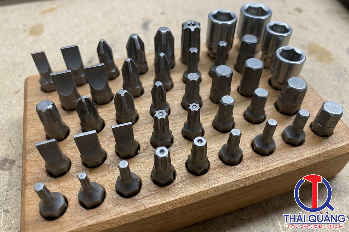 Các loại đầu bit mũi vít phổ biến